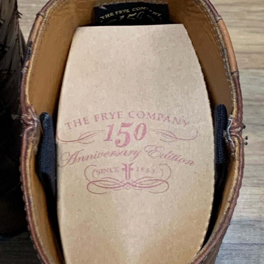 Women’s Frye 150 Anniversary Americana Harness Boots size 7.5 - Picture 7 of 13